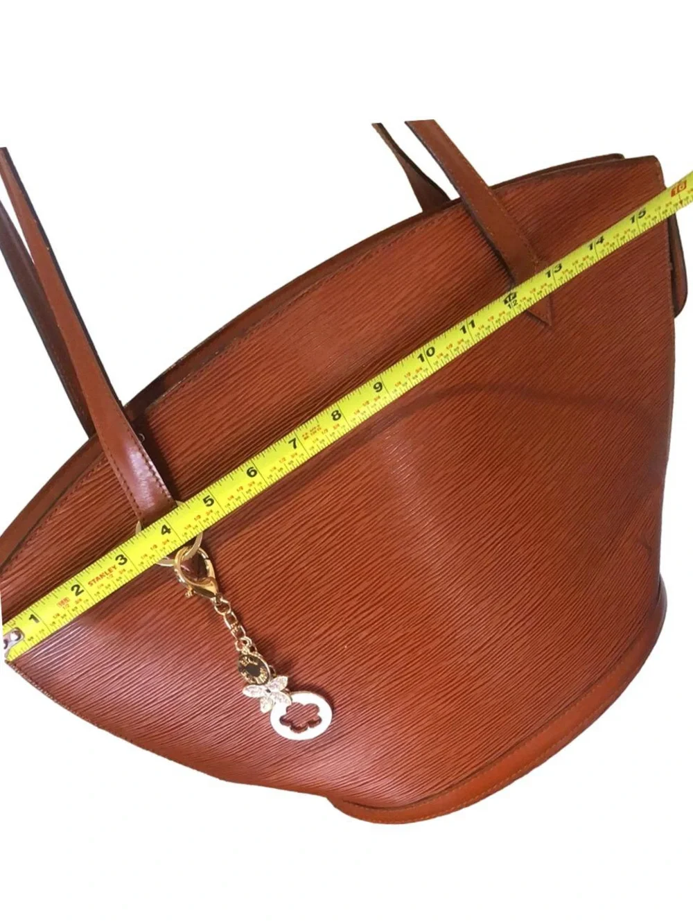 Vintage LOUIS VUITTON St Jacques Kenyan Fawn Epi Leather Tote Shoulder Bag GM